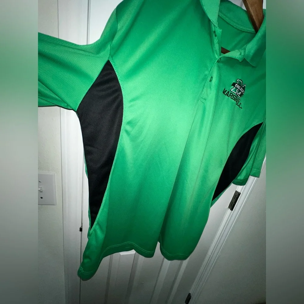 Marshall Green Polo Shirt XL - Picture 2 of 4